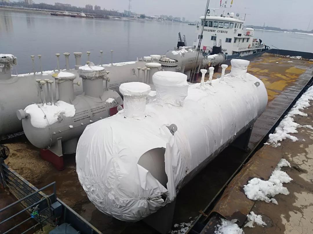 俄罗斯AGPP项目战冰天雪地,高效抢运物资 俄罗斯AGPP项目战冰天雪地,高效抢运物资