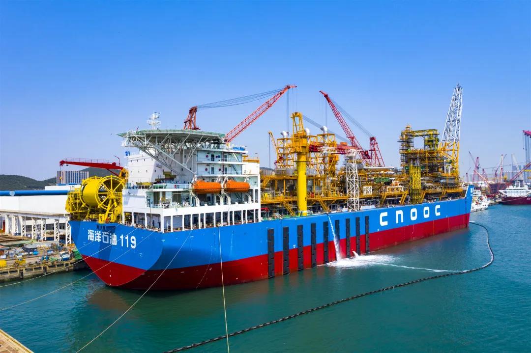 报告!“海洋石油119”已于南海精准就位、开工 报告!“海洋石油119”已于南海精准就位、开工