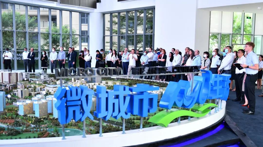 53位!最大规模驻华使节到访软件园 53位!最大规模驻华使节到访软件园