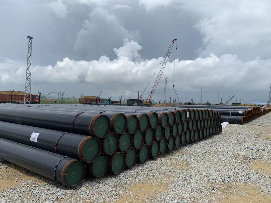 寰球公司广东石化项目现场最大仓储中心投入运行 寰球公司广东石化项目现场最大仓储中心投入运行