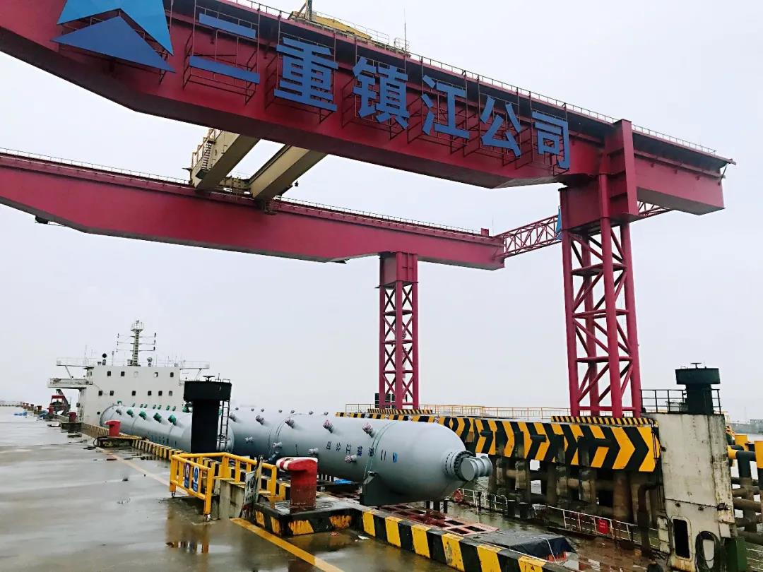 【决战60天 冲刺全年任务】二重镇江公司2020年奉献收官大作!恒河项目两台加氢反应器顺利发运 【决战60天 冲刺全年任务】二重镇江公司2020年奉献收官大作!恒河项目两台加氢反应器顺利发运