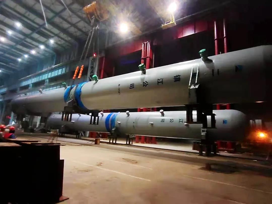 【决战60天 冲刺全年任务】二重镇江公司2020年奉献收官大作!恒河项目两台加氢反应器顺利发运 【决战60天 冲刺全年任务】二重镇江公司2020年奉献收官大作!恒河项目两台加氢反应器顺利发运