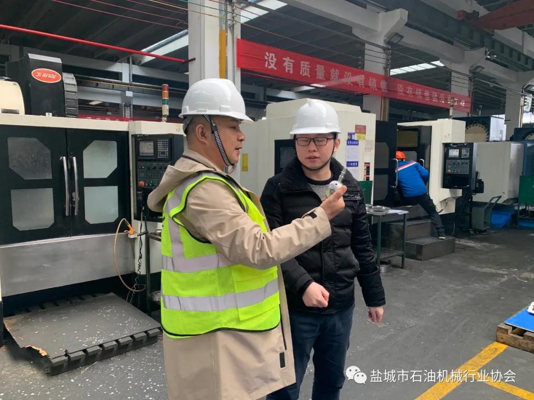 甘肃吴忠仪表有限责任公司杨占富总经理一行来江苏盐城考察调研 甘肃吴忠仪表有限责任公司杨占富总经理一行来江苏盐城考察调研