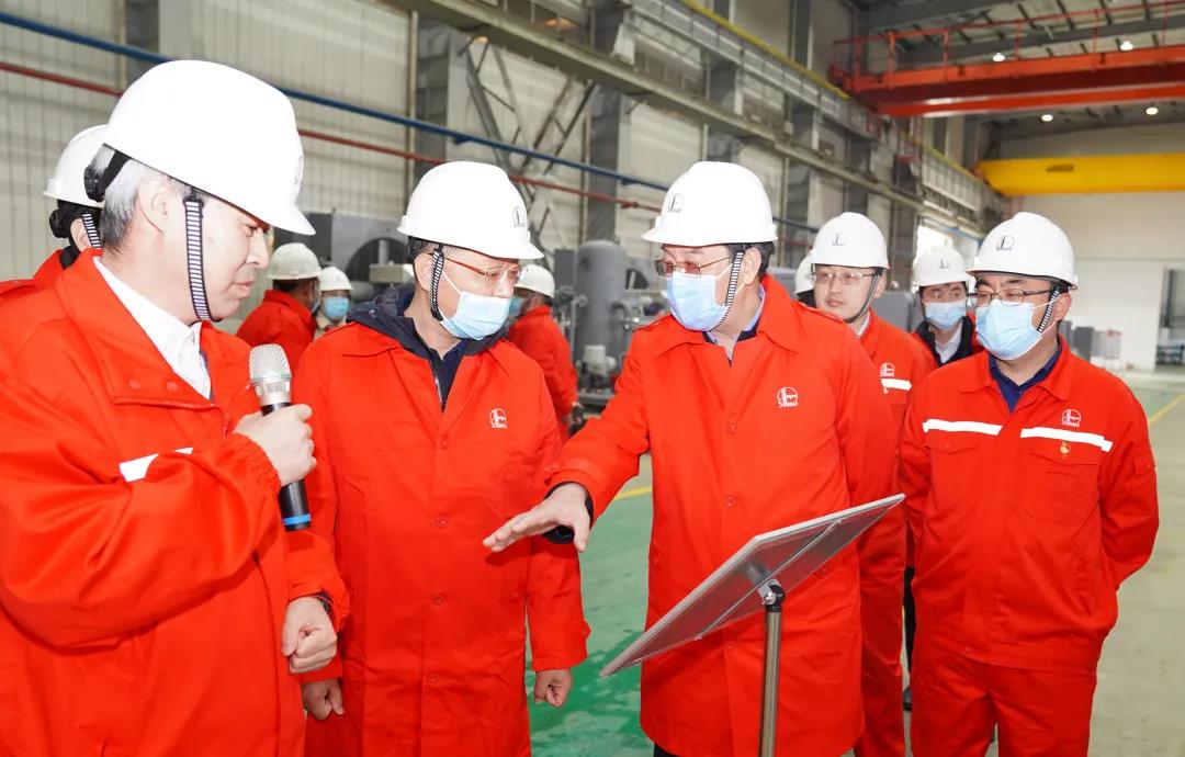 国家管网公司工程建设本部领导到石化机械公司调研交流 国家管网公司工程建设本部领导到石化机械公司调研交流