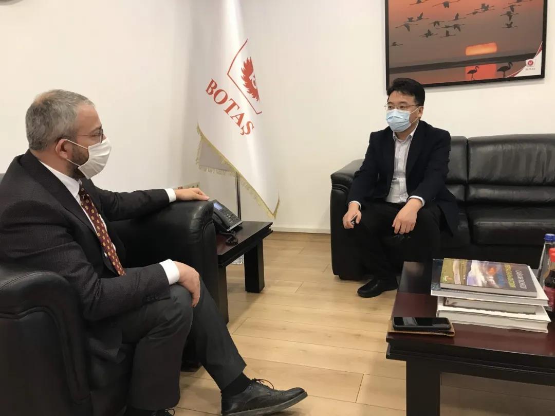 天辰公司王磊赴土耳其国家管道公司沟通交流并慰问储库项目现场员工 天辰公司王磊赴土耳其国家管道公司沟通交流并慰问储库项目现场员工