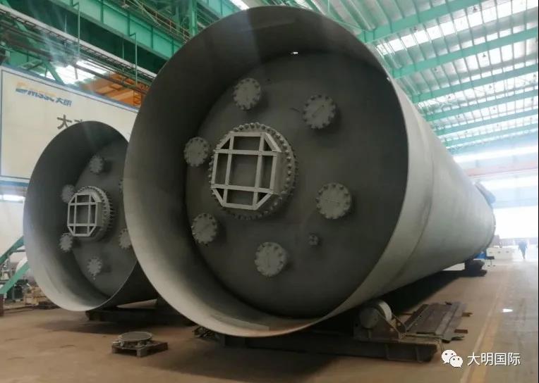 大明重工法液空成套空分设备即将陆续交付 大明重工法液空成套空分设备即将陆续交付