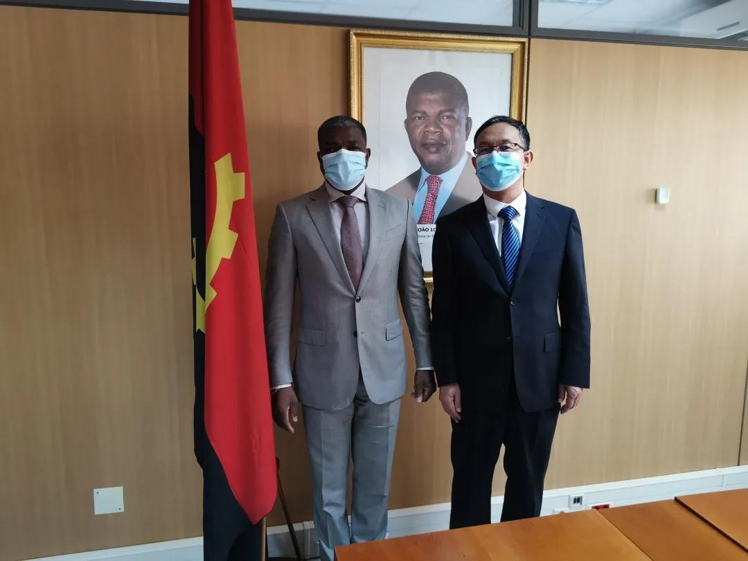 杜永生拜会安哥拉石油部国务秘书 杜永生拜会安哥拉石油部国务秘书