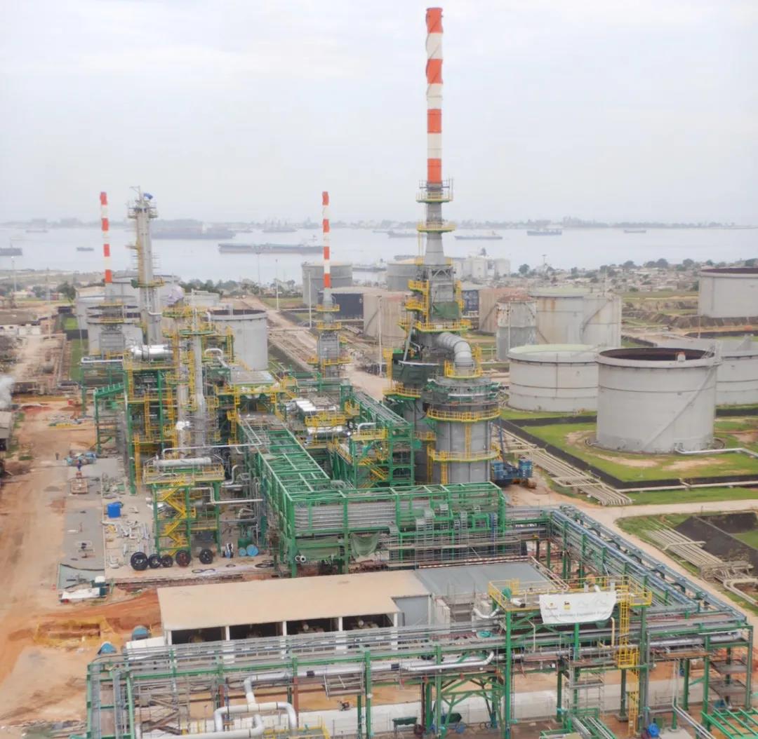 中国化学工程第三建设有限公司获安哥拉罗安达炼油厂扩建项目200万安全工时嘉奖 中国化学工程第三建设有限公司获安哥拉罗安达炼油厂扩建项目200万安全工时嘉奖