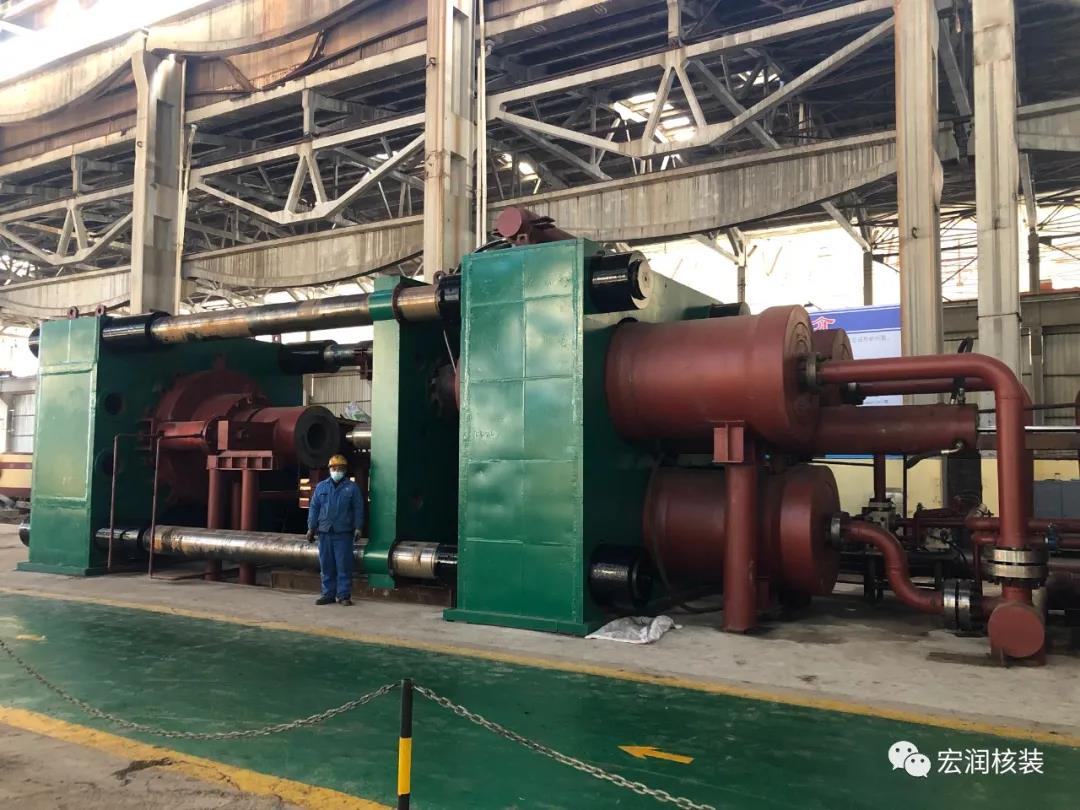 8000吨卧式挤压机成功试产投运! 8000吨卧式挤压机成功试产投运!