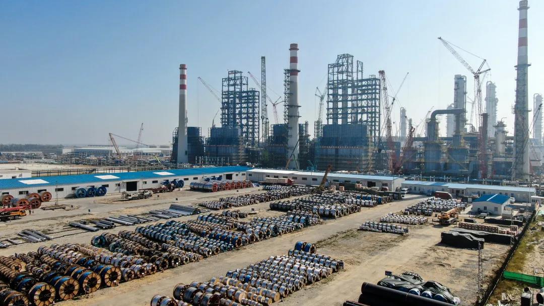 砥砺奋进这一年 硕果累累谱新篇——2021年寰球公司广东石化项目建设纪实 砥砺奋进这一年 硕果累累谱新篇——2021年寰球公司广东石化项目建设纪实