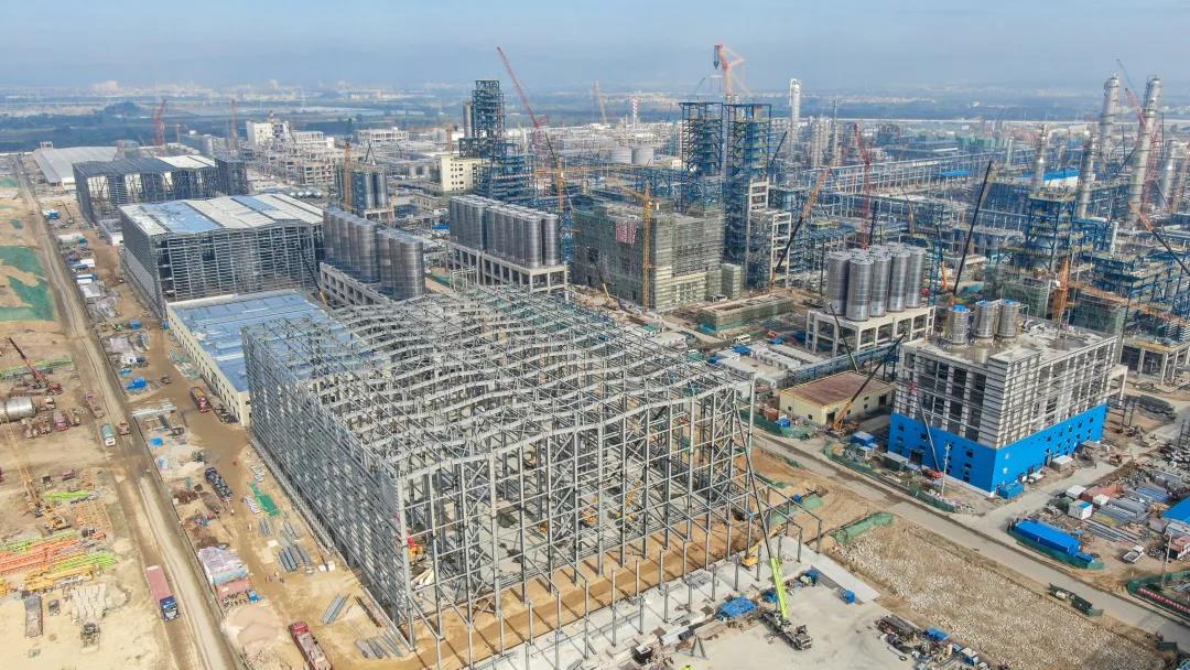 砥砺奋进这一年 硕果累累谱新篇——2021年寰球公司广东石化项目建设纪实 砥砺奋进这一年 硕果累累谱新篇——2021年寰球公司广东石化项目建设纪实