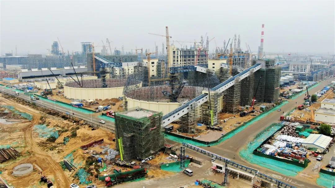 砥砺奋进这一年 硕果累累谱新篇——2021年寰球公司广东石化项目建设纪实 砥砺奋进这一年 硕果累累谱新篇——2021年寰球公司广东石化项目建设纪实