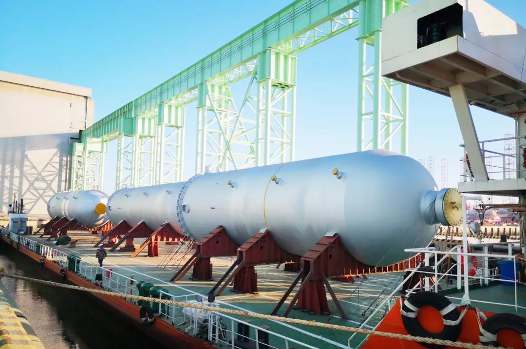 扬帆!中国一重又一重器盛装启航 扬帆!中国一重又一重器盛装启航