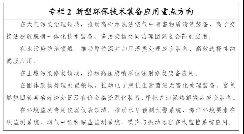 设备商重大利好!《环保装备制造业高质量发展行动计划》发布 设备商重大利好!《环保装备制造业高质量发展行动计划》发布