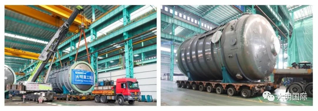 国内首次整体制造!大明重工服务安德里茨Kerinci大型蒸发器出口印尼 国内首次整体制造!大明重工服务安德里茨Kerinci大型蒸发器出口印尼