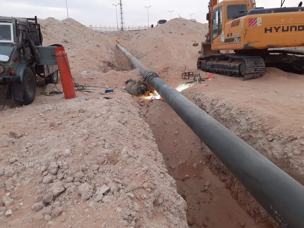 “蒸桑拿 战黄沙” 阿尔及利亚HBR项目首油外输线路全线贯通 “蒸桑拿 战黄沙” 阿尔及利亚HBR项目首油外输线路全线贯通