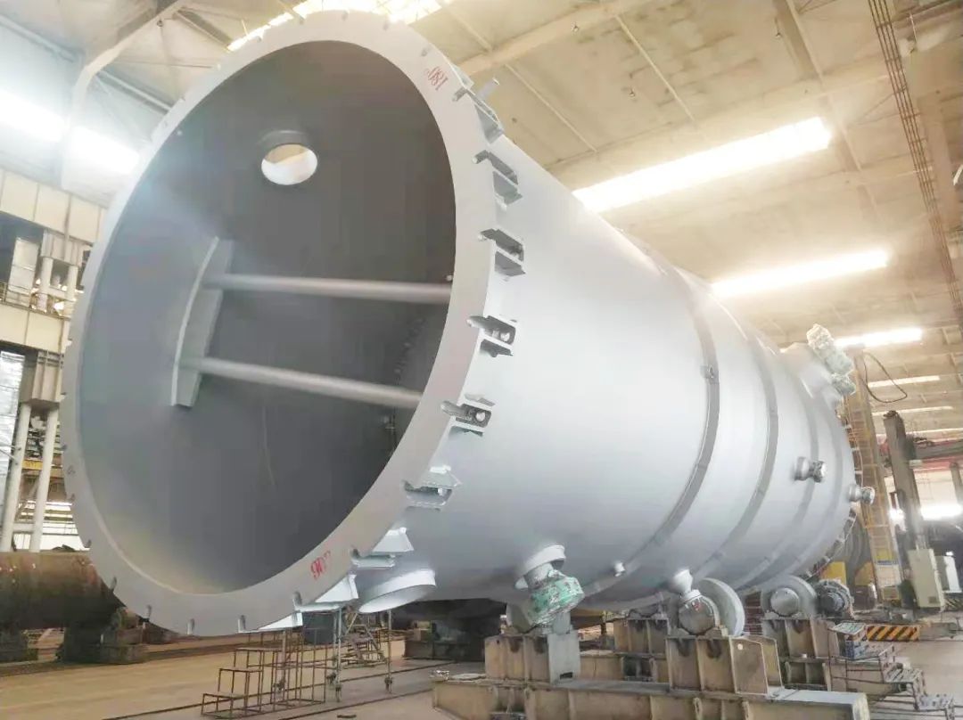 兰石重装扬子石化项目产品陆续完工 兰石重装扬子石化项目产品陆续完工