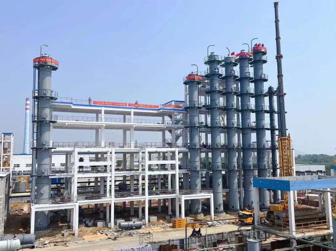 提速建设!十六化建公司各重点项目不断刷新“进度条” 提速建设!十六化建公司各重点项目不断刷新“进度条”