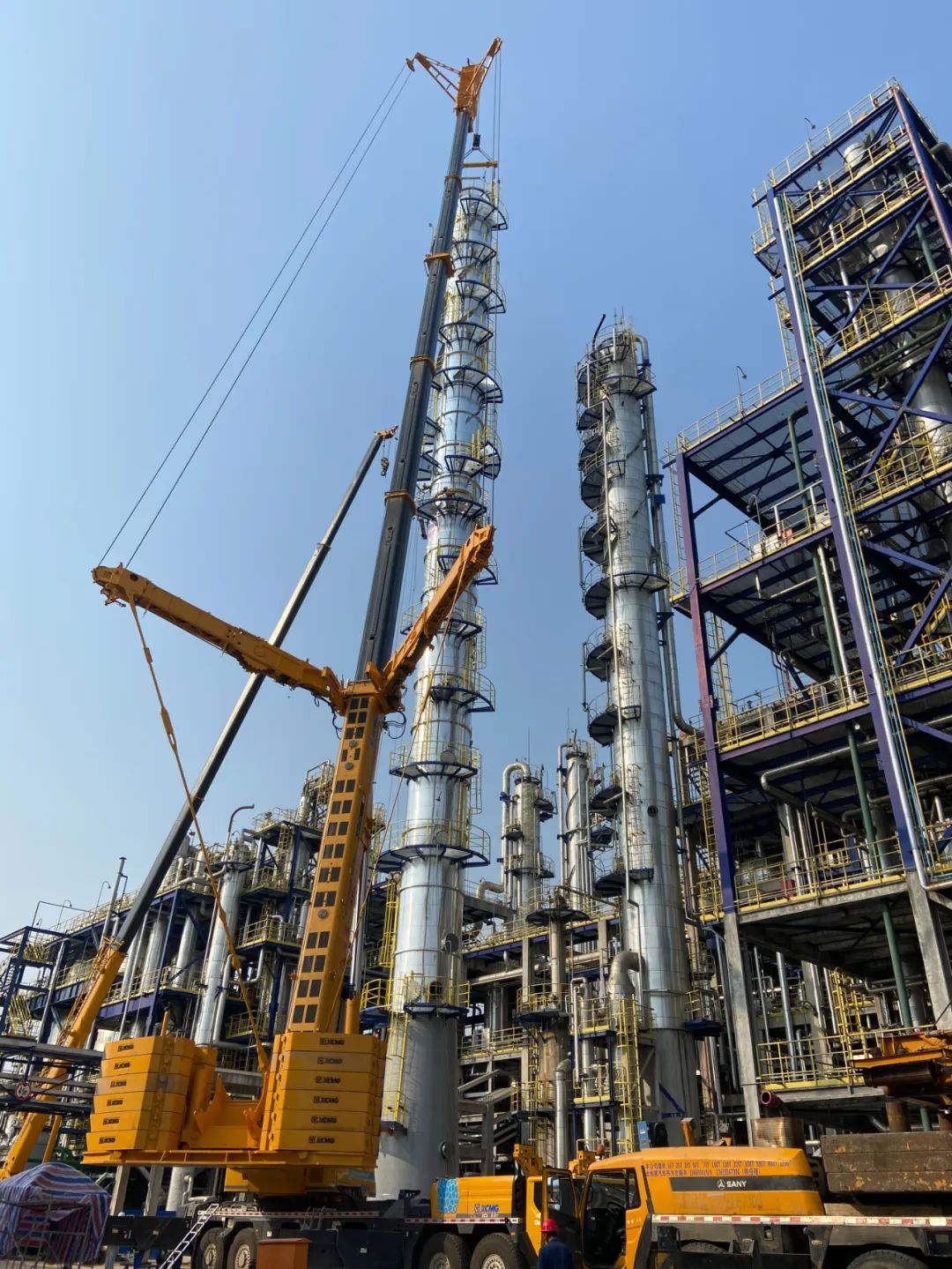 奋战二季度!中化六建各项目干劲十足 奋战二季度!中化六建各项目干劲十足