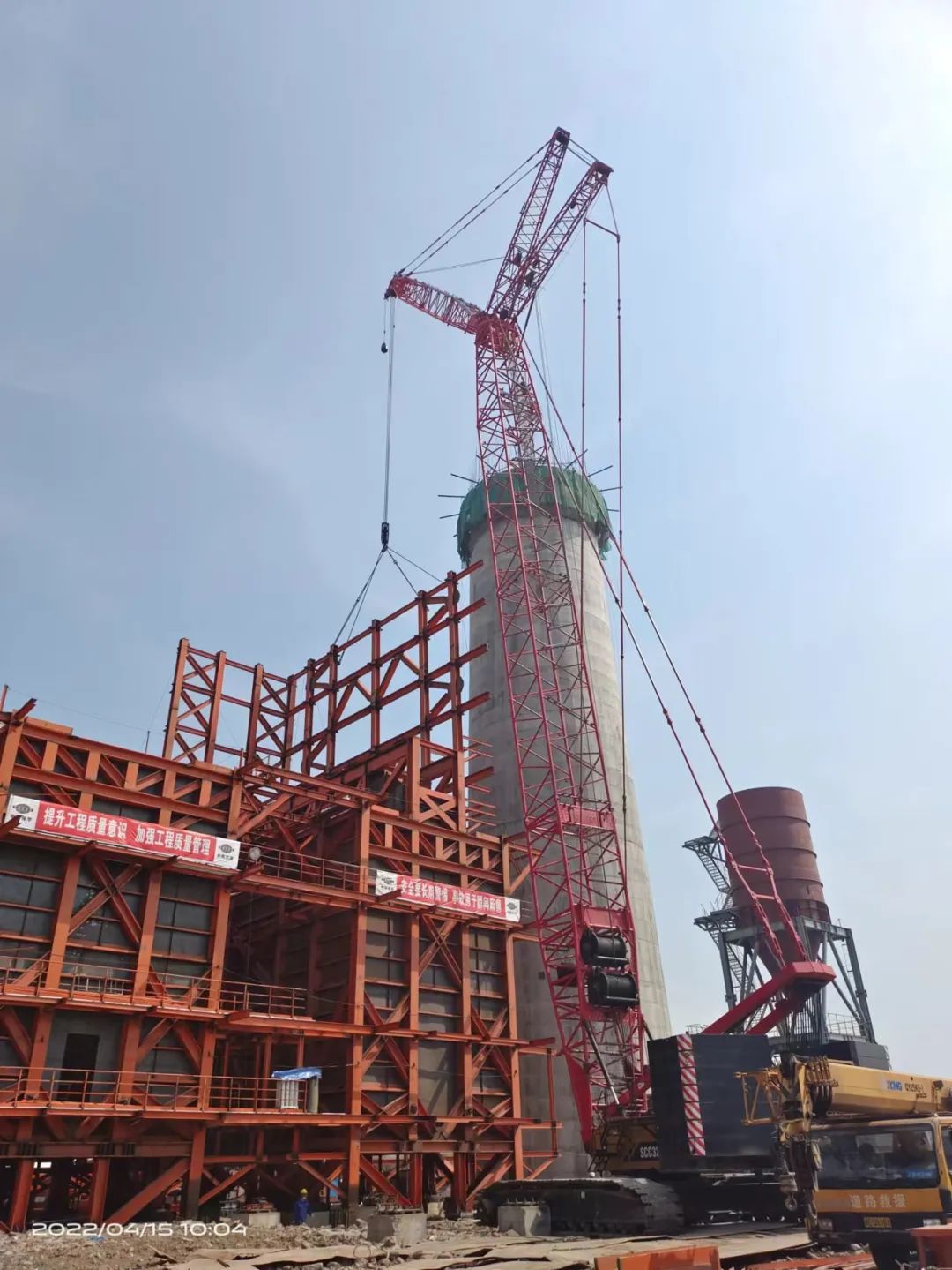 奋战二季度!中化六建各项目干劲十足 奋战二季度!中化六建各项目干劲十足