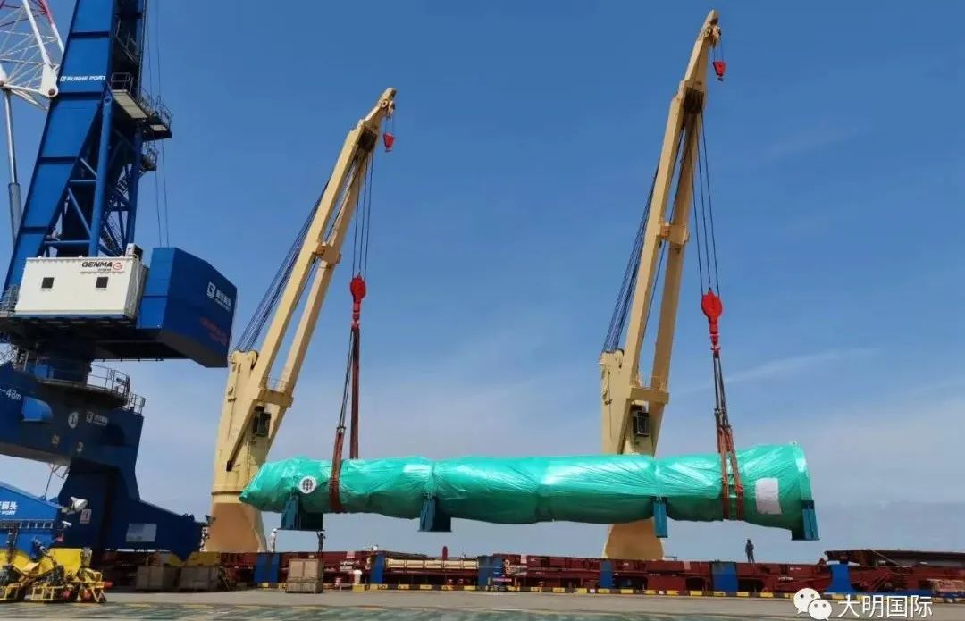 战“疫”保交付!大明重工成功发运6台双认证、超大型塔器Daming shipped six super large towers 战“疫”保交付!大明重工成功发运6台双认证、超大型塔器Daming shipped six super large towers