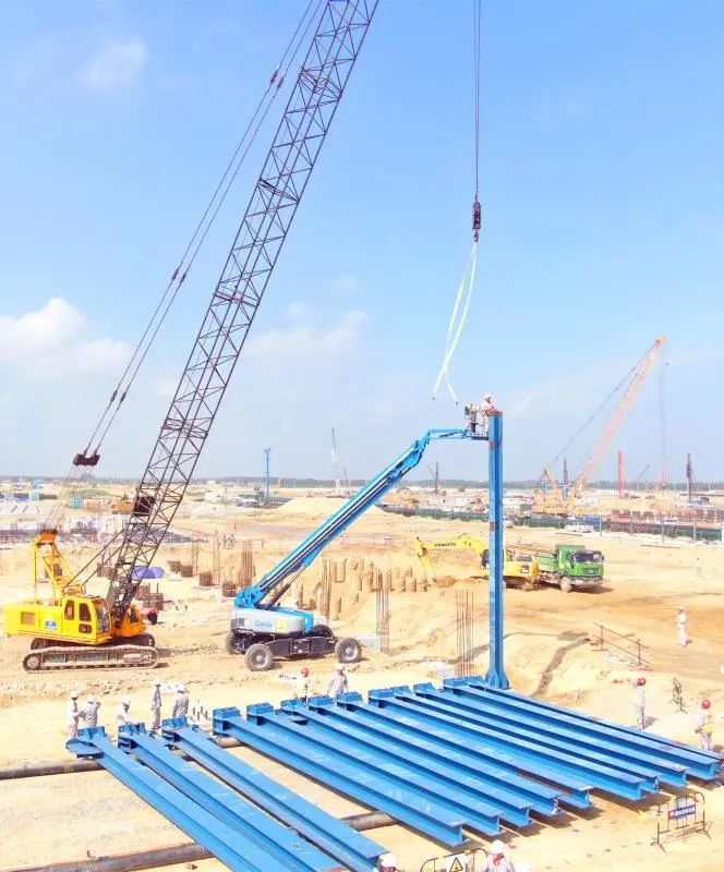 寰球工程公司广东石化动力中心1#锅炉点火成功 寰球工程公司广东石化动力中心1#锅炉点火成功