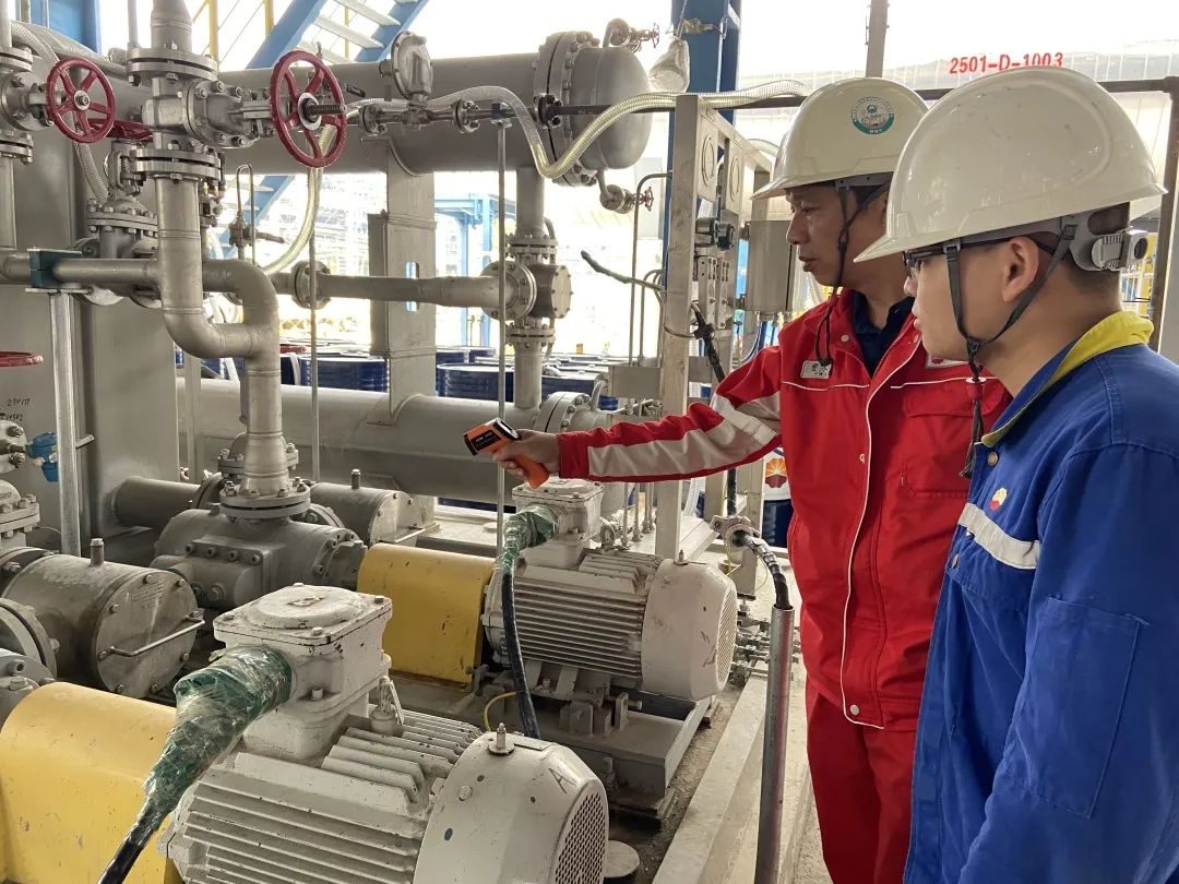 广东石化五联合石脑油加氢装置压缩机油站正式开始油运 广东石化五联合石脑油加氢装置压缩机油站正式开始油运