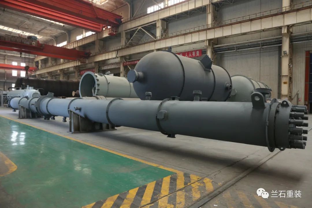 兰石重装研制五恒化学BDO项目高压加氢反应器完工发运 兰石重装研制五恒化学BDO项目高压加氢反应器完工发运