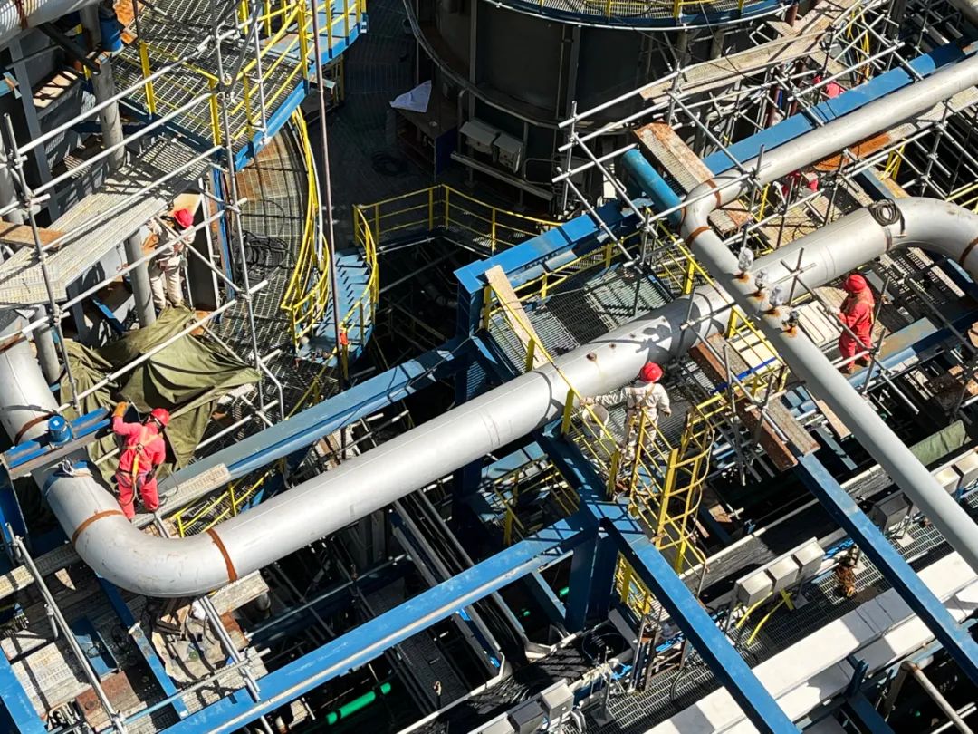 决战·广东石化 | 第一建设公司53个主项擎起“大炼油” 决战·广东石化 | 第一建设公司53个主项擎起“大炼油”