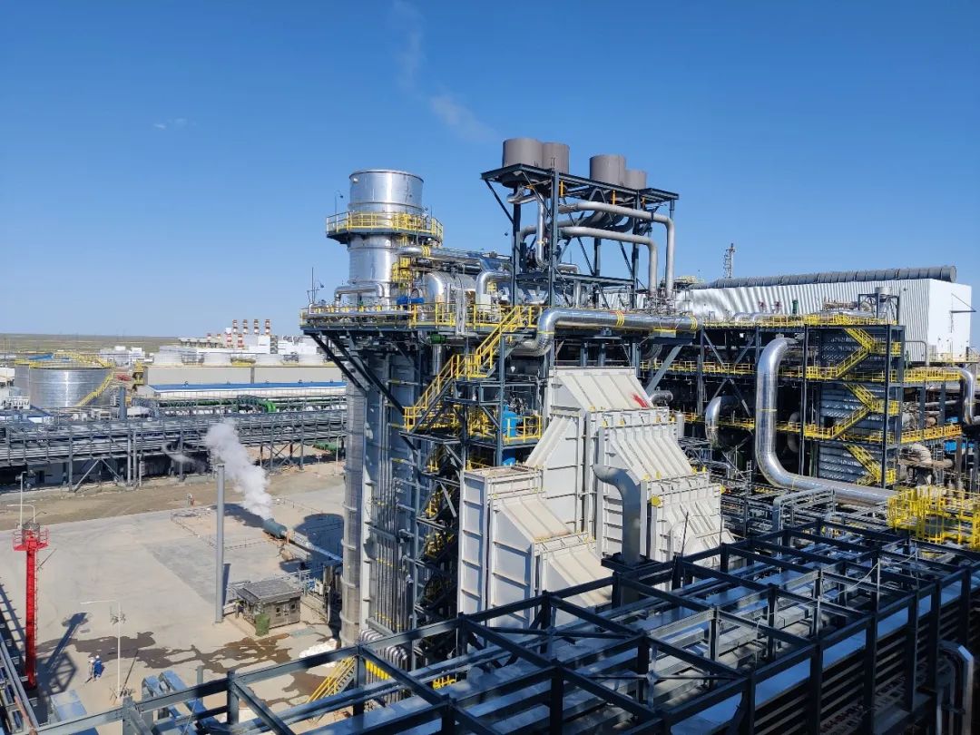 华陆公司哈萨克斯坦PDH项目废热锅炉一次性试车及产汽成功 华陆公司哈萨克斯坦PDH项目废热锅炉一次性试车及产汽成功