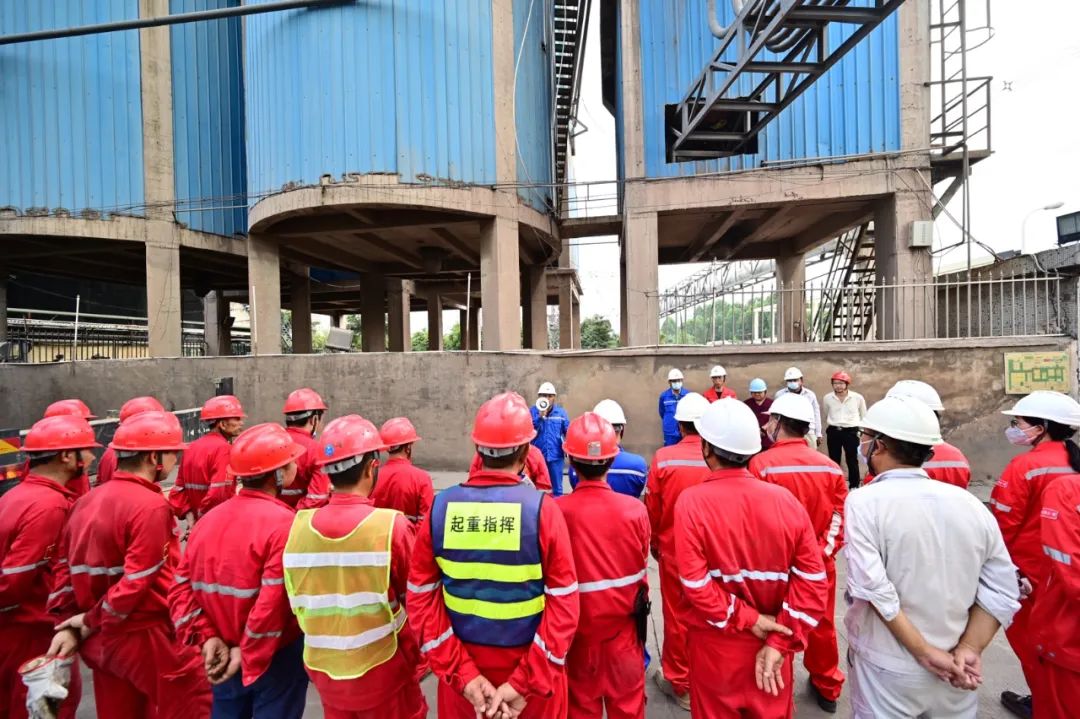 CPECC北京分公司圆满完成佛山CCUS项目大型塔器吊装作业 CPECC北京分公司圆满完成佛山CCUS项目大型塔器吊装作业