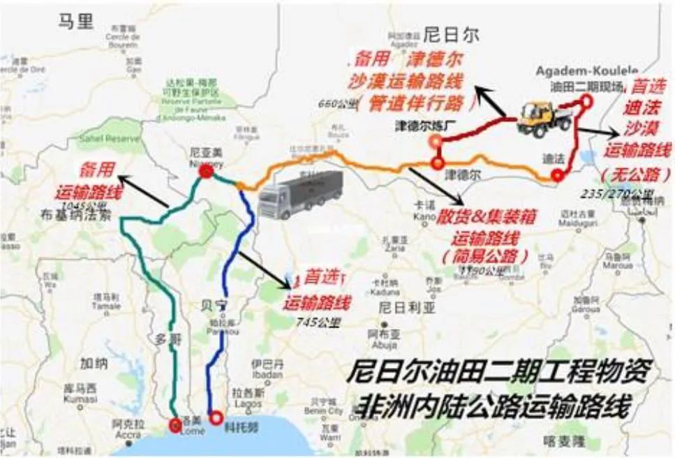 中油工程建设西非公司尼日尔油田二期发电站EP项目关键设备顺利运抵现场 中油工程建设西非公司尼日尔油田二期发电站EP项目关键设备顺利运抵现场