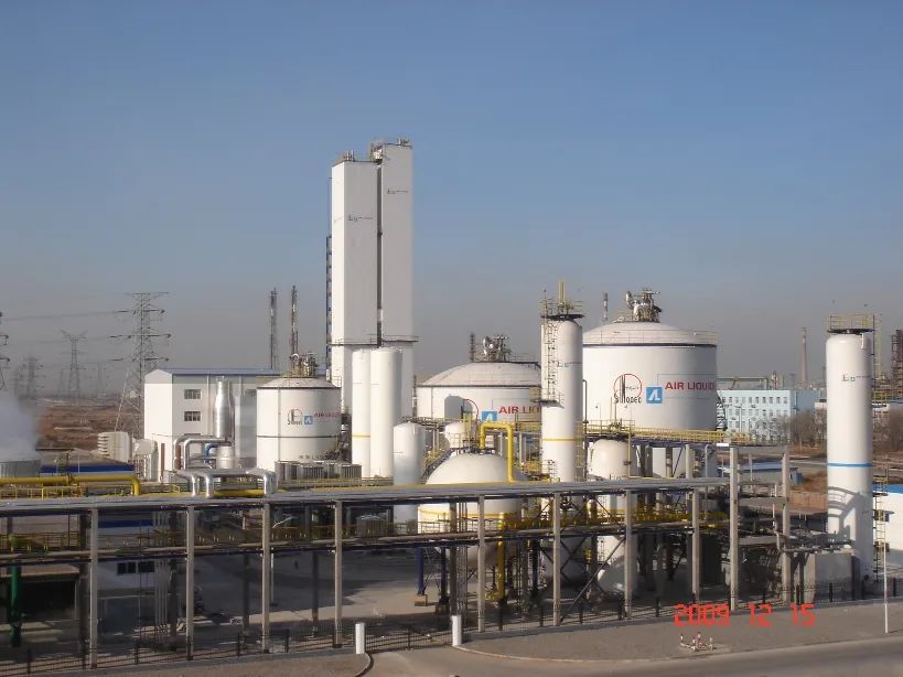 液化空气天津新空分项目成功试生产 New air separation unit commissioned in Tianjin 液化空气天津新空分项目成功试生产 New air separation unit commissioned in Tianjin