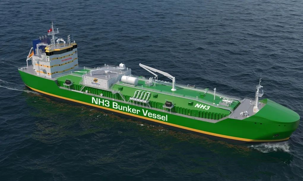 中集太平洋海工与世界航运巨头签署建造氨燃料加注船谅解备忘录 中集太平洋海工与世界航运巨头签署建造氨燃料加注船谅解备忘录