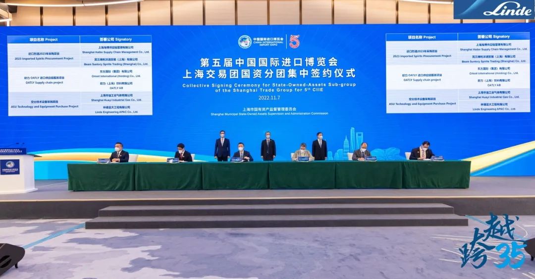 阳光华谊集团参加第五届进博会上海交易团国资分团集中签约 阳光华谊集团参加第五届进博会上海交易团国资分团集中签约