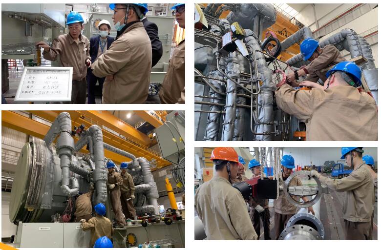 首套SGT800燃机车间装配助力燃机国产化新突破 首套SGT800燃机车间装配助力燃机国产化新突破