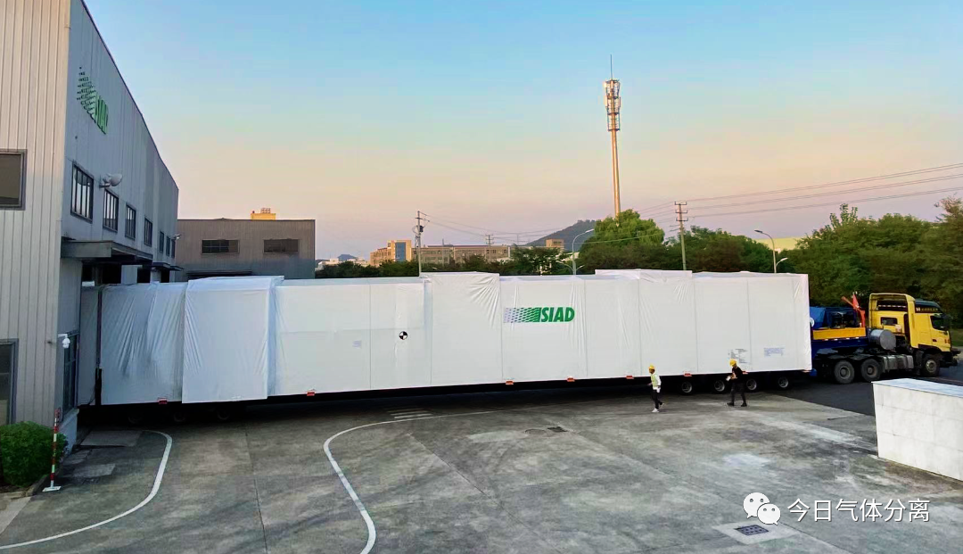 世亚德空分装置发往欧洲 世亚德空分装置发往欧洲