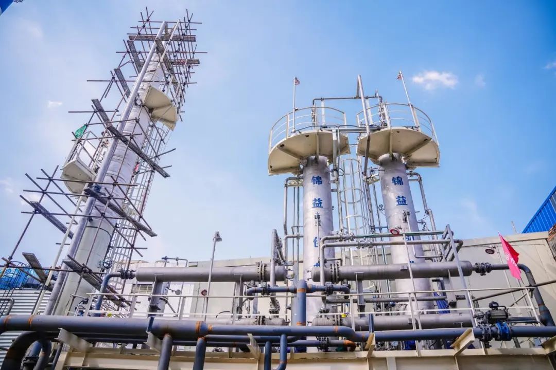 CPECC北京分公司佛山CCUS项目碳酸氢铵装置投产一次成功 CPECC北京分公司佛山CCUS项目碳酸氢铵装置投产一次成功