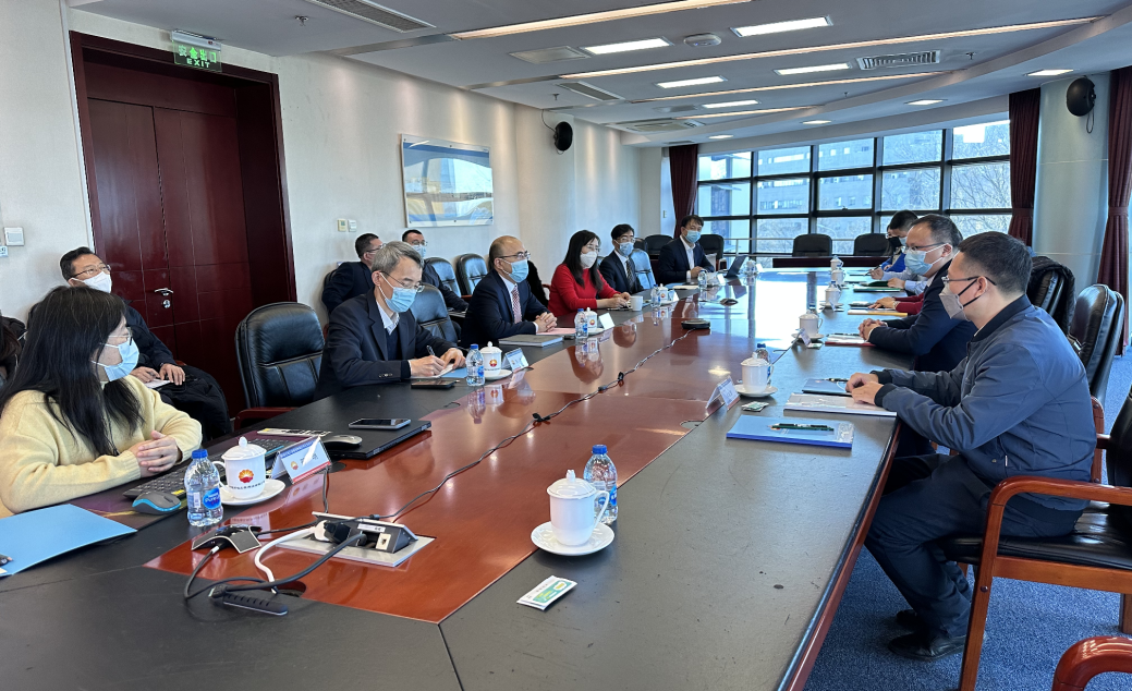 联合能源集团执行总裁宋宇到访CPECC北京分公司 联合能源集团执行总裁宋宇到访CPECC北京分公司