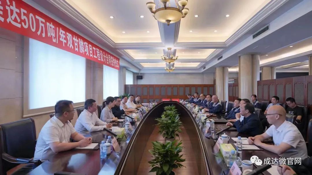 成达公司成功签署广安必美达50万吨/年双甘膦项目 成达公司成功签署广安必美达50万吨/年双甘膦项目