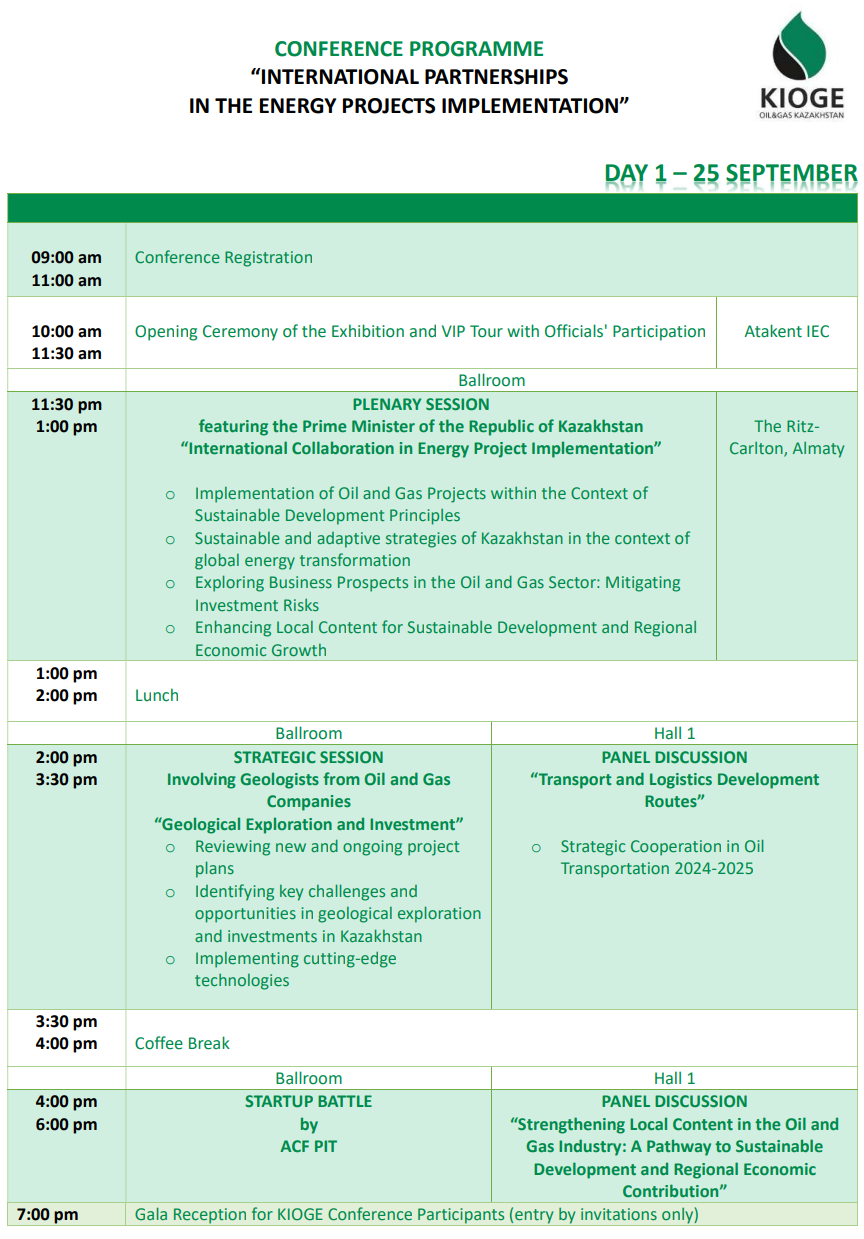 龙头企业汇聚哈萨克斯坦石油展:CSSOPE 全球之旅即将启程哈萨克斯坦 龙头企业汇聚哈萨克斯坦石油展:CSSOPE 全球之旅即将启程哈萨克斯坦
